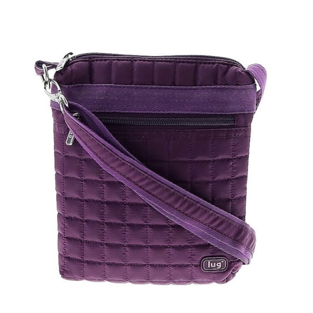 Lug Crossbody in purple. Looks new, but no tags โEUC